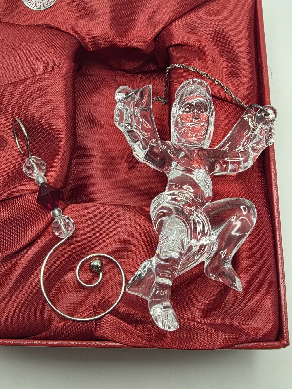 Waterford Crystal 2004 Annual Angel Christmas Ornament #128569 With Box